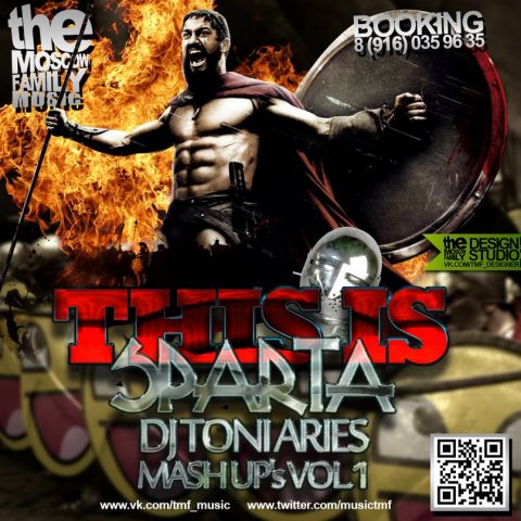 DJ Toni Aries - THIS IS SPARTA Mash Up's vol.1 [2012]