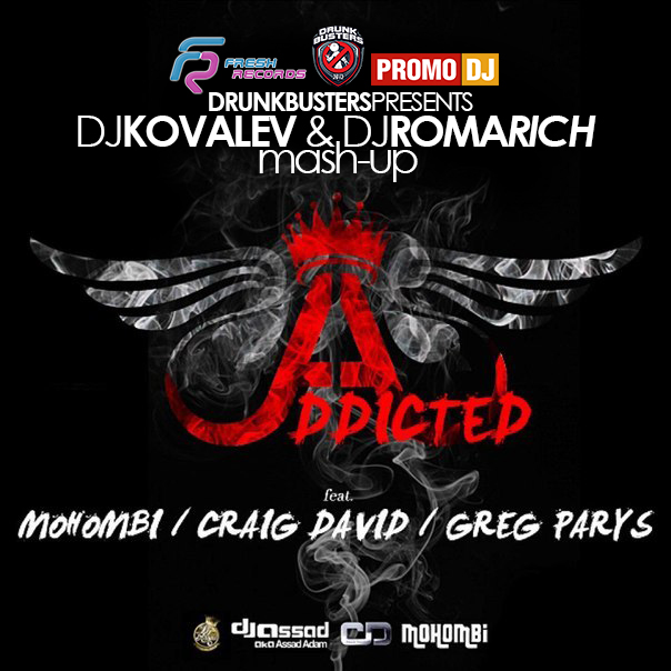 Bikini Dj's vs. Mohombi & Greg Parys ft. Craig David - Addicted (Dj Kovalev & Dj Roma Rich Mash-Up).mp3