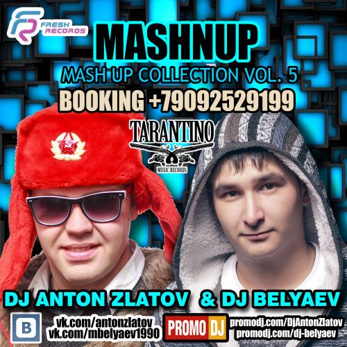 Dj Anton Zlatov & Dj Belyaev - Mashnup Mash Up Collection Vol. 5 [2013]