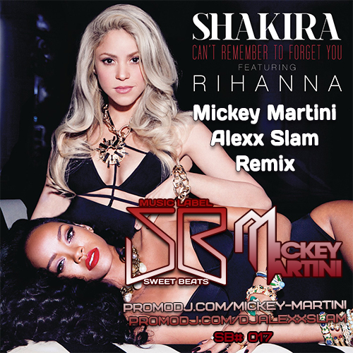 Shakira feat Rihanna - Cant Remember To Forget You (Alexx Slam & Mickey Martini Remix).mp3