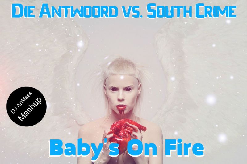 Die Antwoord vs. South Crime! - Baby's On Fire (DJ Artmass Mashup) [2014]