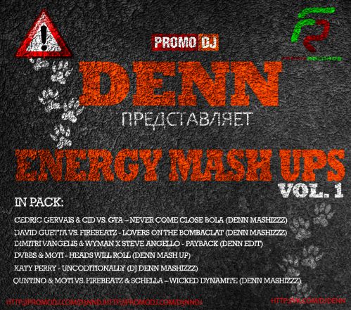 Denn - Energy Mash Up's (Vol. 1) [2014]