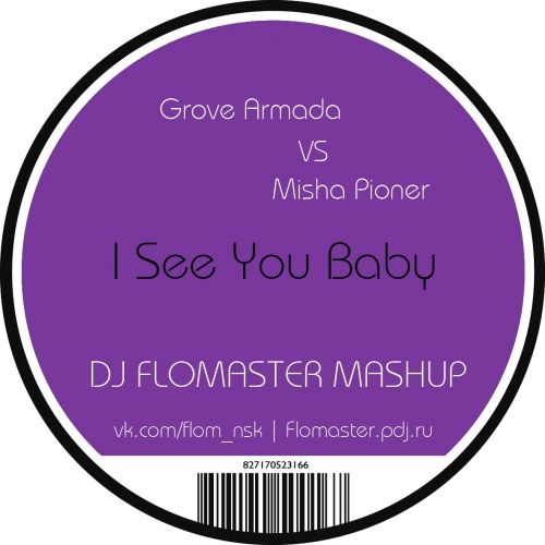 Grove Armada Vs Misha Pioner - I See You Baby (DJ Flomaster Mashup) [2014]