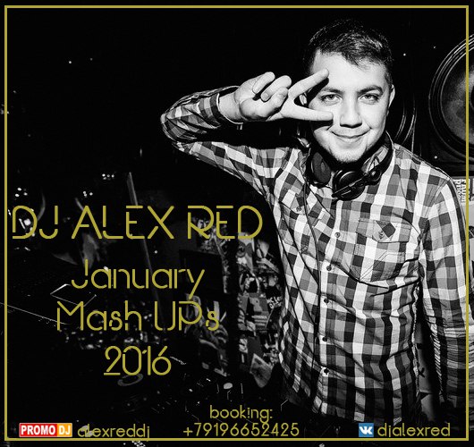 DJ Alex Red - January Mashup's [2016]