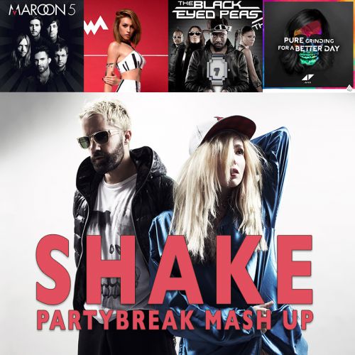 The Ting Tings & Iowa & Maroon 5 & The Black Eyed Peas  Shut up and let me go (Shake Partybreak Mash Up) [2016]