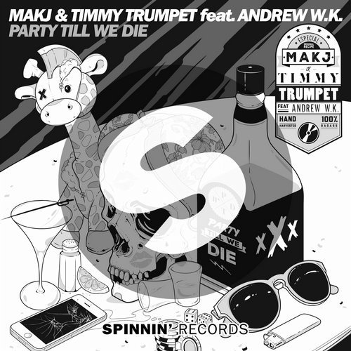 MAKJ & Timmy Trumpet feat. Andrew W.K.- Party Till We Die (Extended Mix).mp3