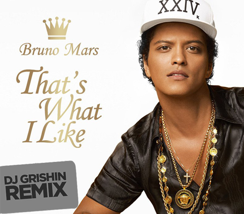 Bruno Mars - That's What I Like (Dj Grishin Remix) [2017]