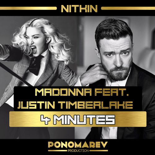 Madonna feat. Justin Timberlake &  Timbaland & Rhm  - 4 Minutes (Dj Nitkin Edit) [2017]