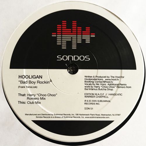 DJ Hooligan - Bad Boy Rockin' (US, Vinyl 12'') [2005]