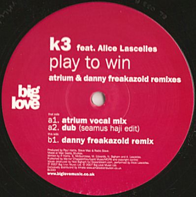 K3 Feat. Alice Lascelles ‎ - Play To Win (Atrium Vocal Mix).mp3