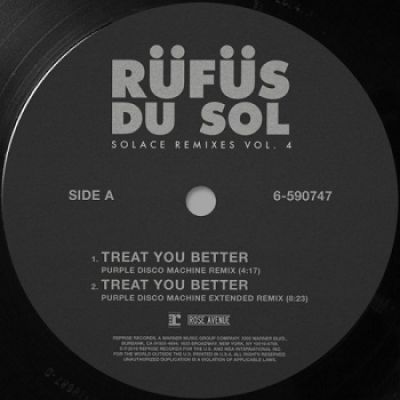 Rufus Du Sol - Treat You Better (Purple Disco Machine Extended Remix) [2019]