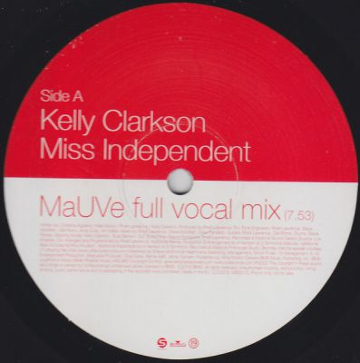 Kelly Clarkson ‎- Miss Independent (Mauve Full Vocal Mix) [2003]