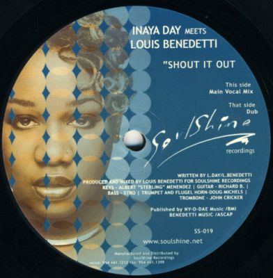 Inaya Day Meets Louis Benedetti - Shout It Out (Main Vocal Mix) [2002]