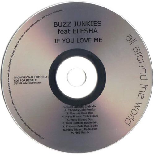 Buzz Junkies Feat. Elesha ‎- If You Love Me (Buzz Junkies Radio Edit).mp3